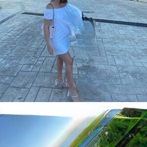 White Off-Shoulder Dress